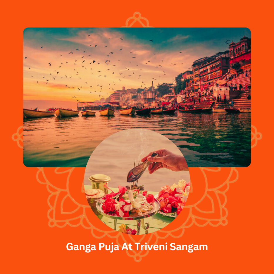 Ganga Puja At Triveni Sangam