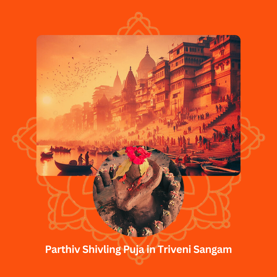 Parthiv Shivling Puja in Triveni Sangam