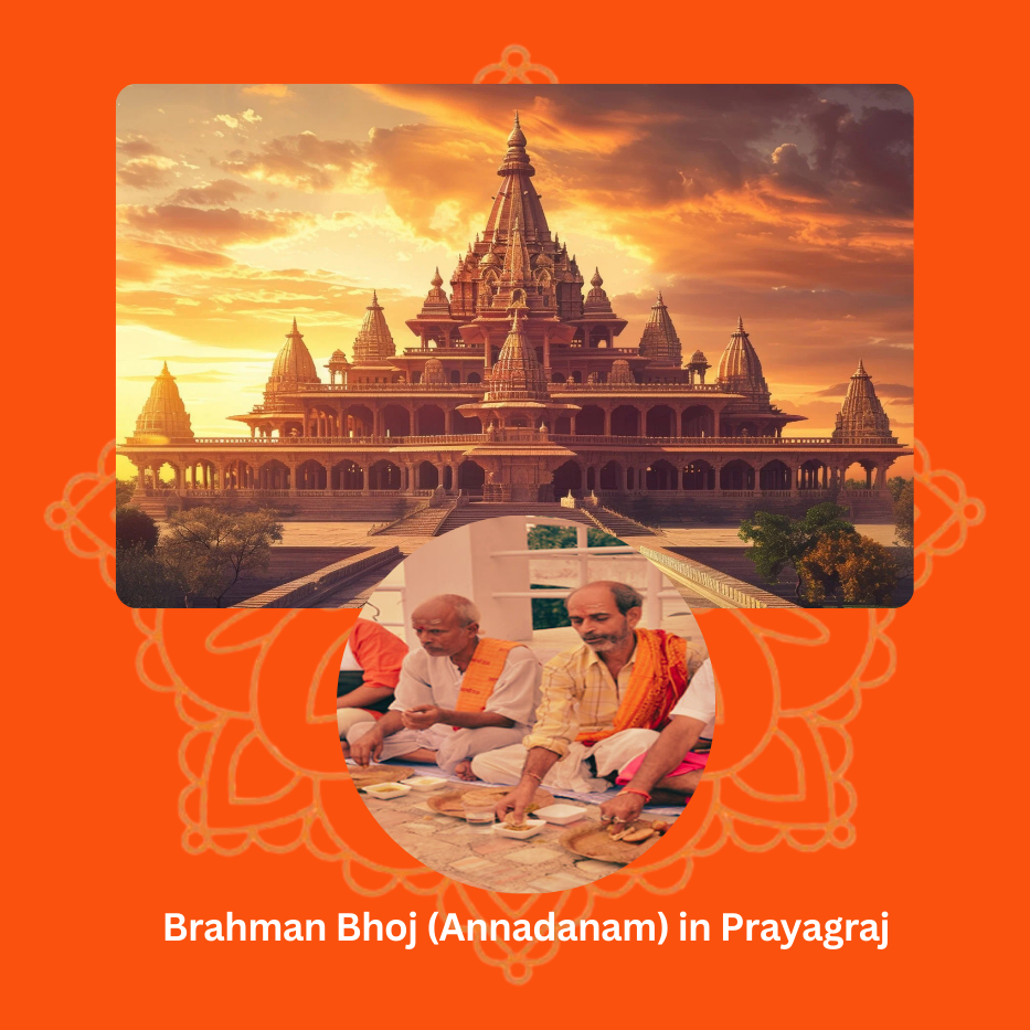 Brahman Bhoj (Annadanam) in Prayagraj